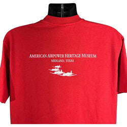 Collection of Vintage American Air Power "Lest We Forget" Museum Souvenir Tee in a gallery layout