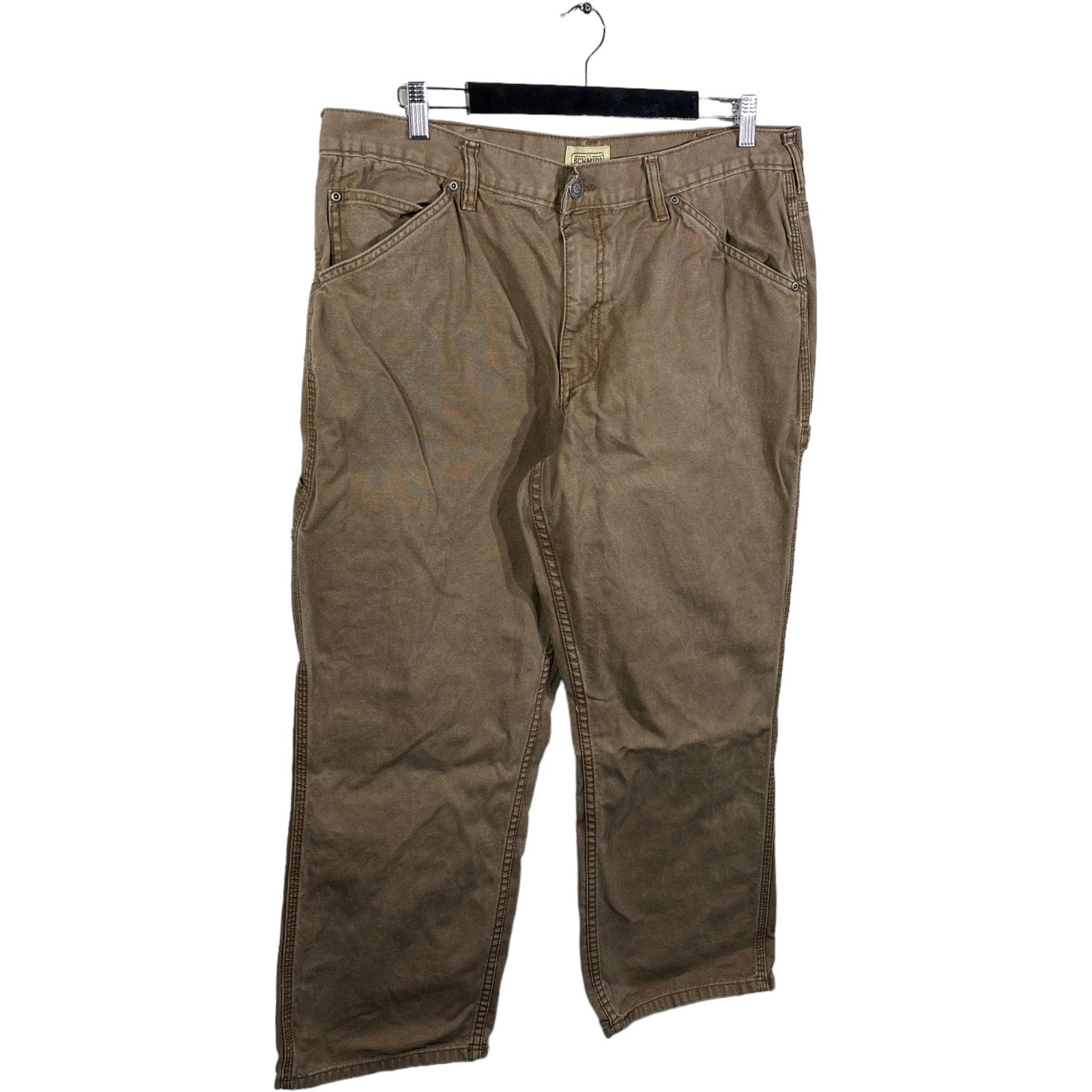 Collection of Schmidt Workwear Carpenter Pants 38 x 30 in a gallery layout