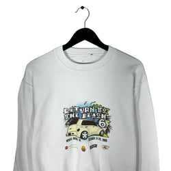 Collection of Return To The Beach PT Cruiser Car Crewneck in a gallery layout