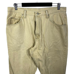 Collection of Wrangler Zip Fly Straight Leg Tan Pants in a gallery layout