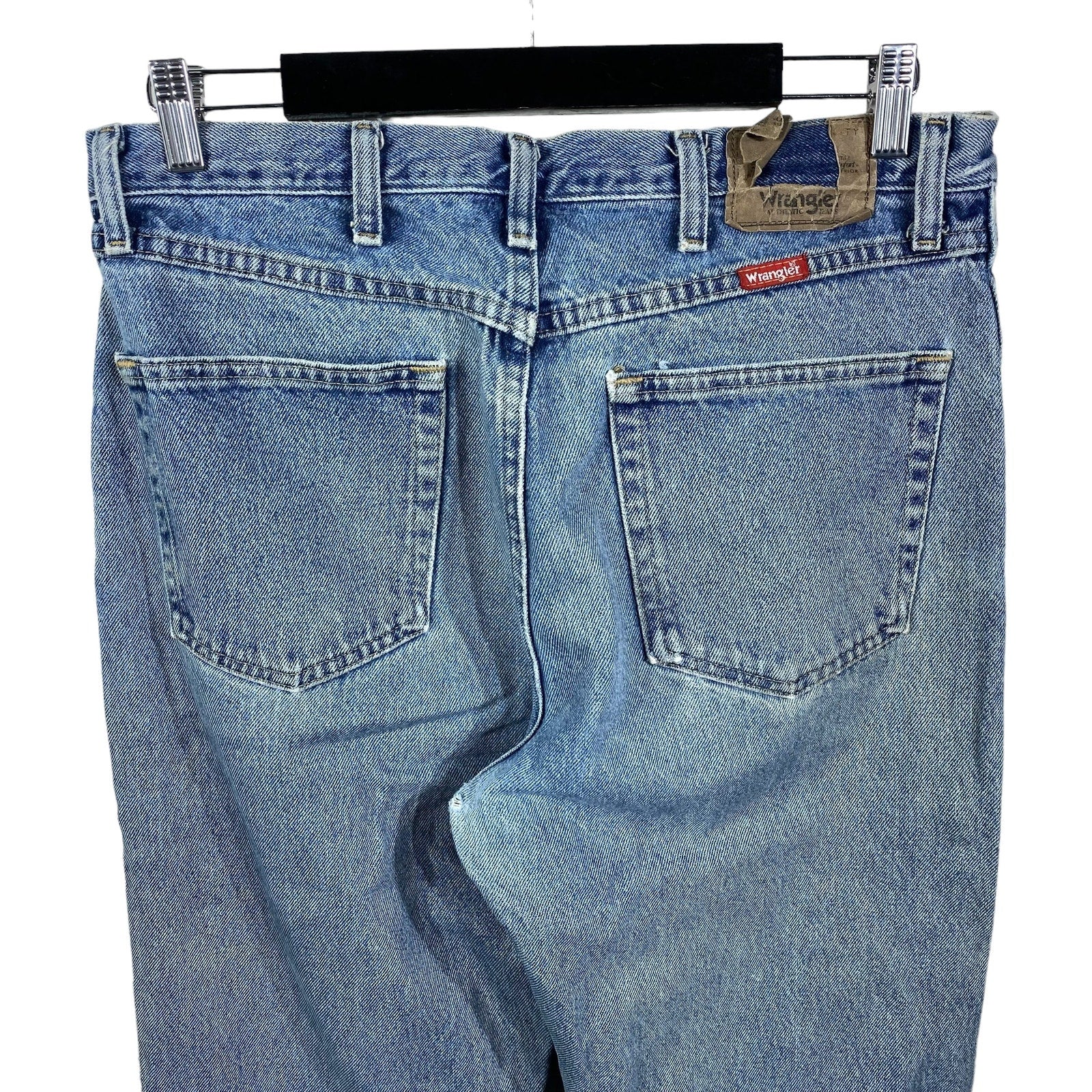 Collection of Wrangler Zip Fly Straight Leg Denim Pants in a gallery layout