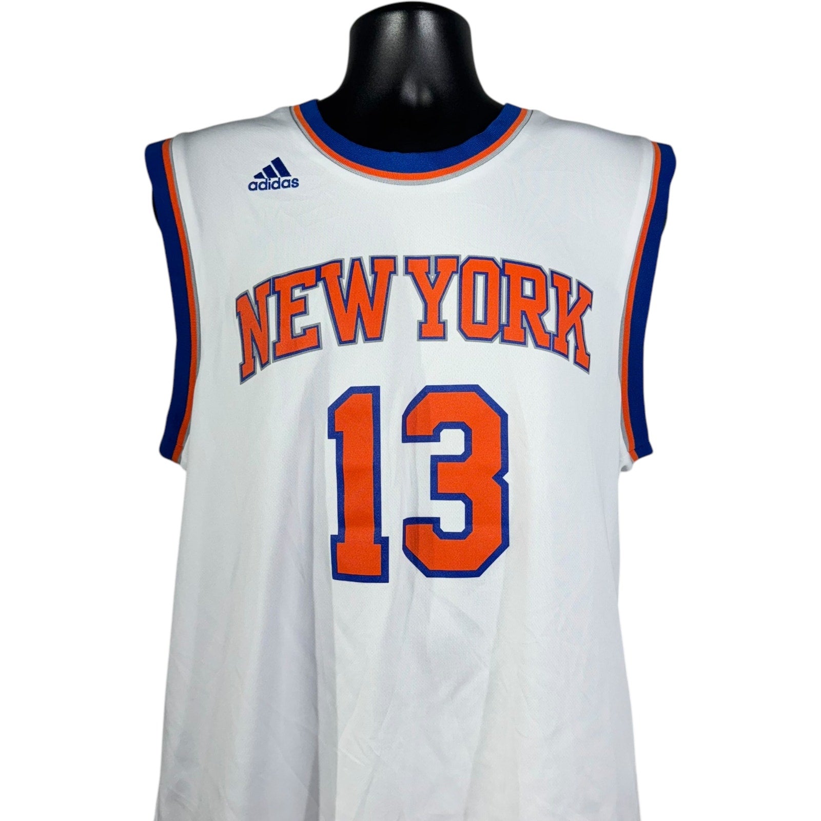 Collection of Adidas NY Knicks Joakim Noah #13 NBA Jersey in a gallery layout