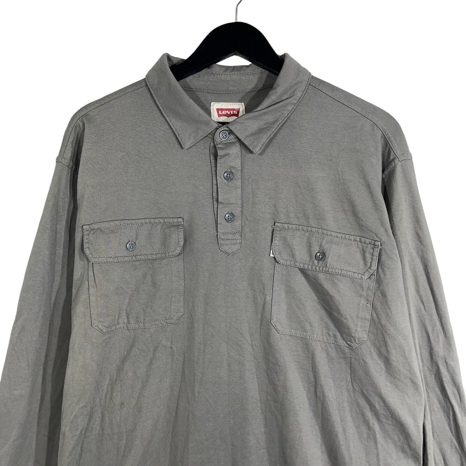 Collection of Levi's Long Sleeve Polo in a gallery layout