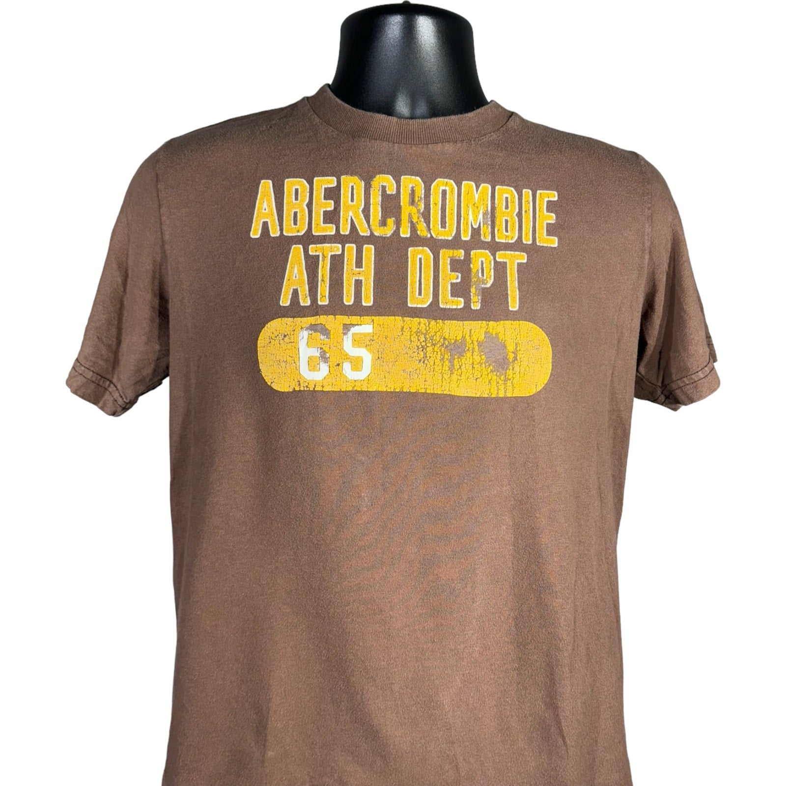 Collection of Abercrombie & Fitch Spellout Tee in a gallery layout