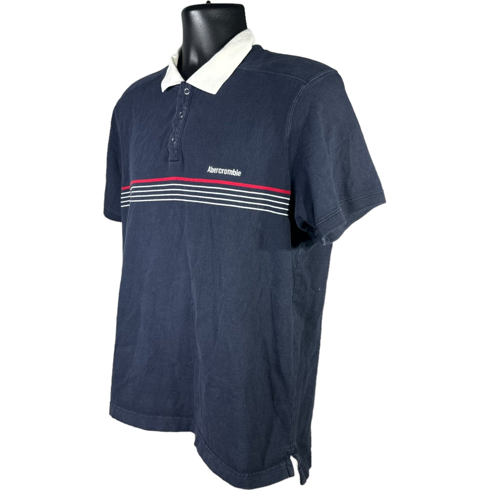 Collection of Abercrombie & Fitch Short Sleeve Polo in a gallery layout