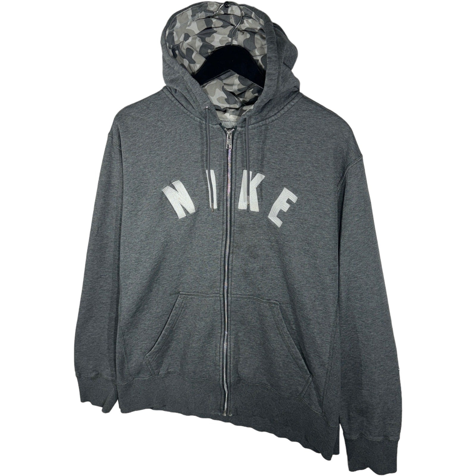Collection of Nike Spellout Full Zip Hoodie in a gallery layout