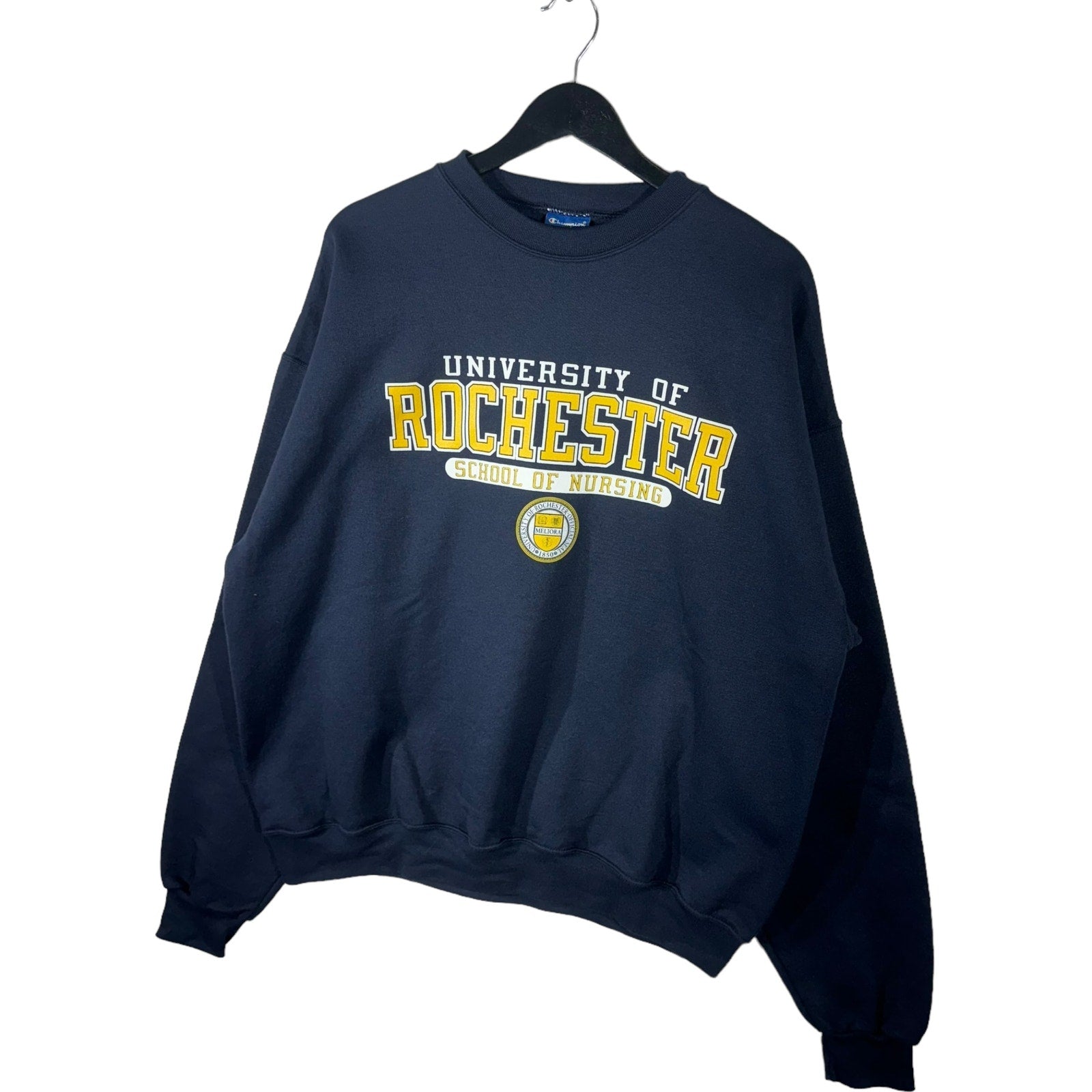 Collection of Champion University Of Rochester School Of Nursing Crewneck in a gallery layout