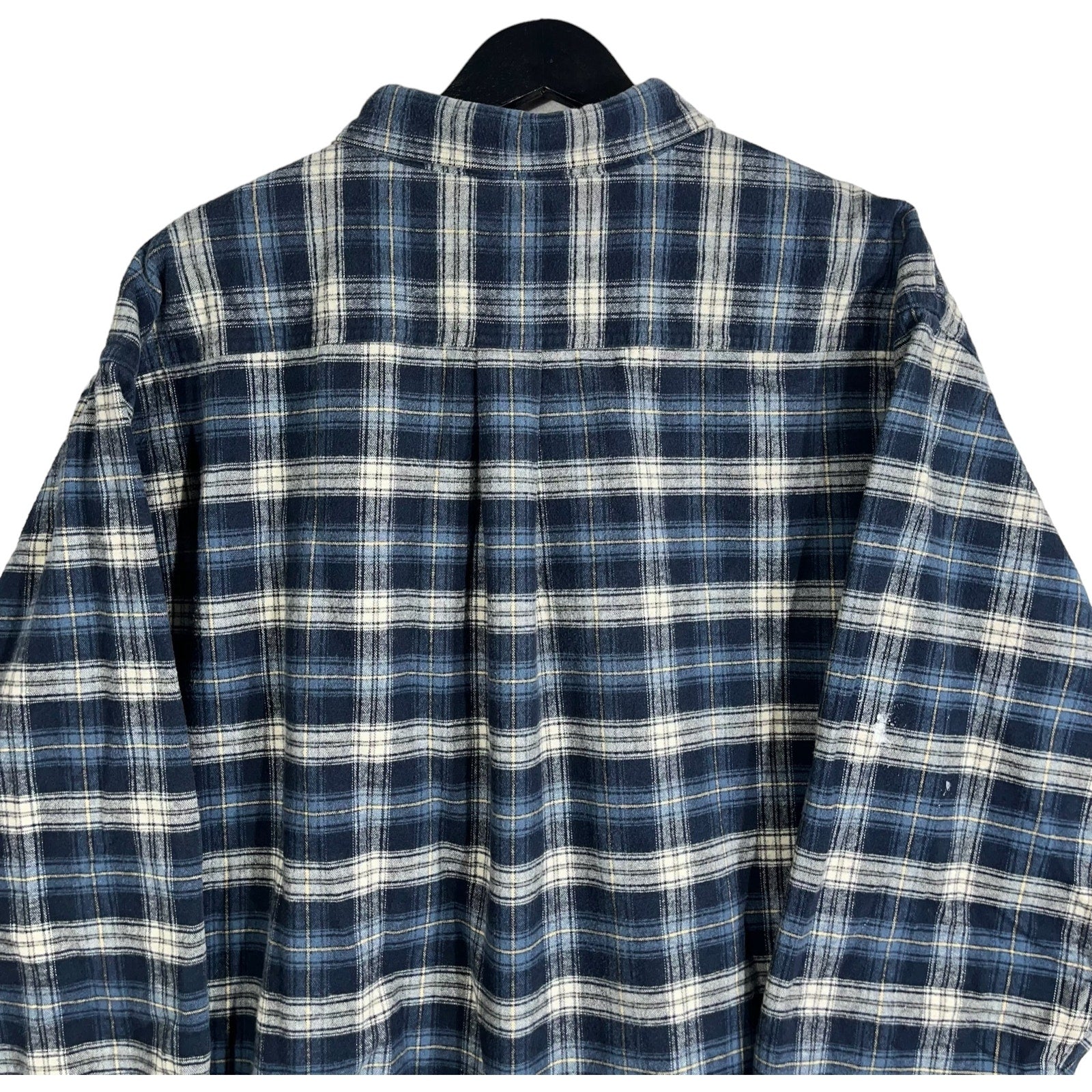 Collection of L.L. Bean Plaid Long Sleeve Flannel in a gallery layout