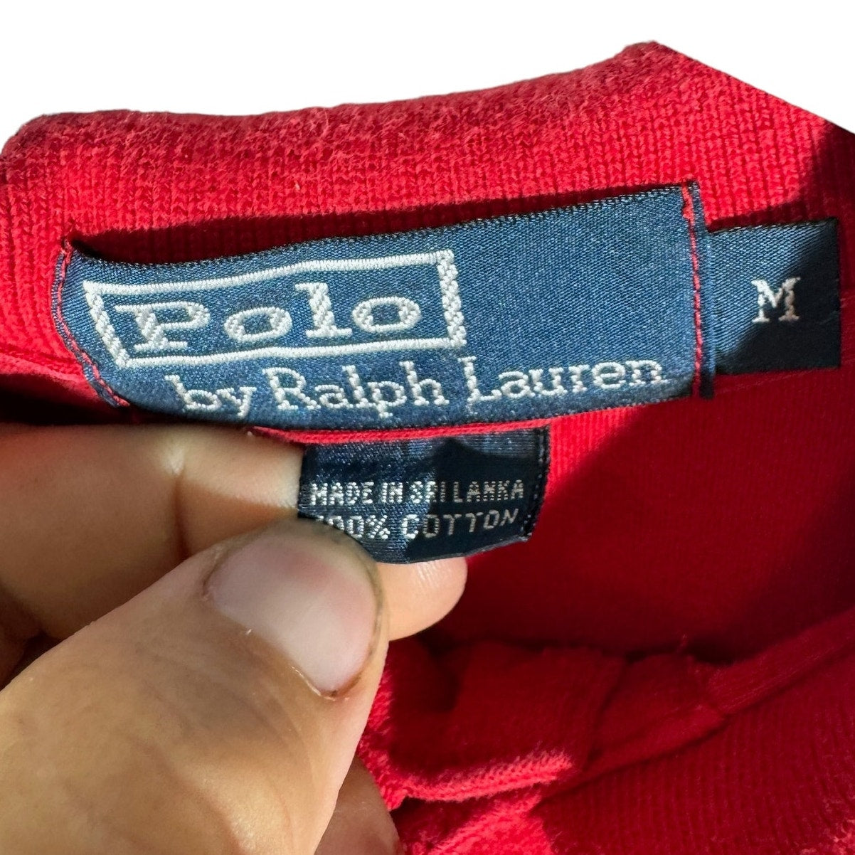 Collection of Vintage Ralph Lauren Long Sleeve Polo in a gallery layout