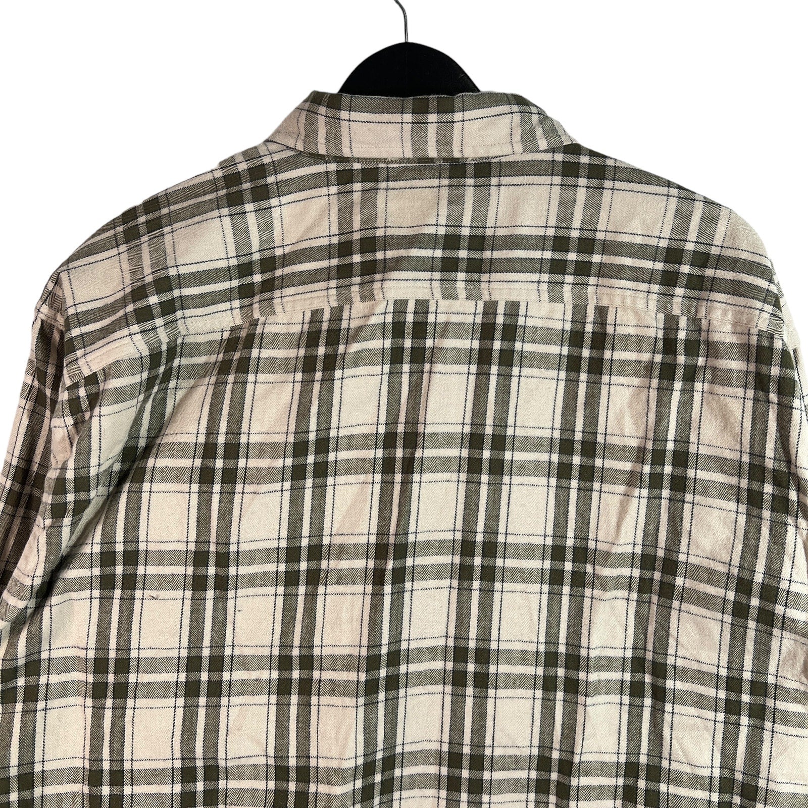 Collection of NWT Gap Plaid Long Sleeve Button Down in a gallery layout