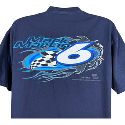 Collection of NASCAR Mark Martin #6 Racing Tee in a gallery layout