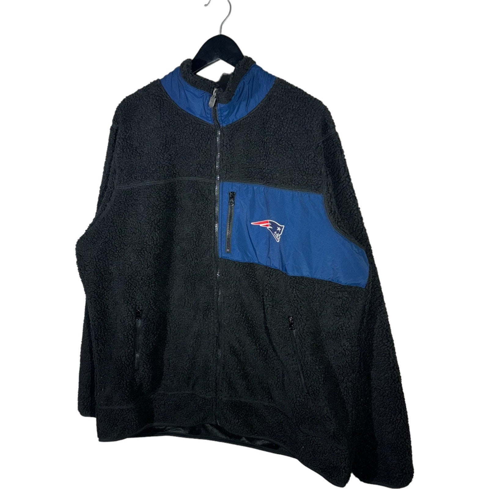 Collection of New England Patriots Full Zip NFL Fleece in a gallery layout