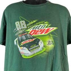 Collection of Nascar Mountain Dew Dale Earnhardt Jr. Racing Tee in a gallery layout