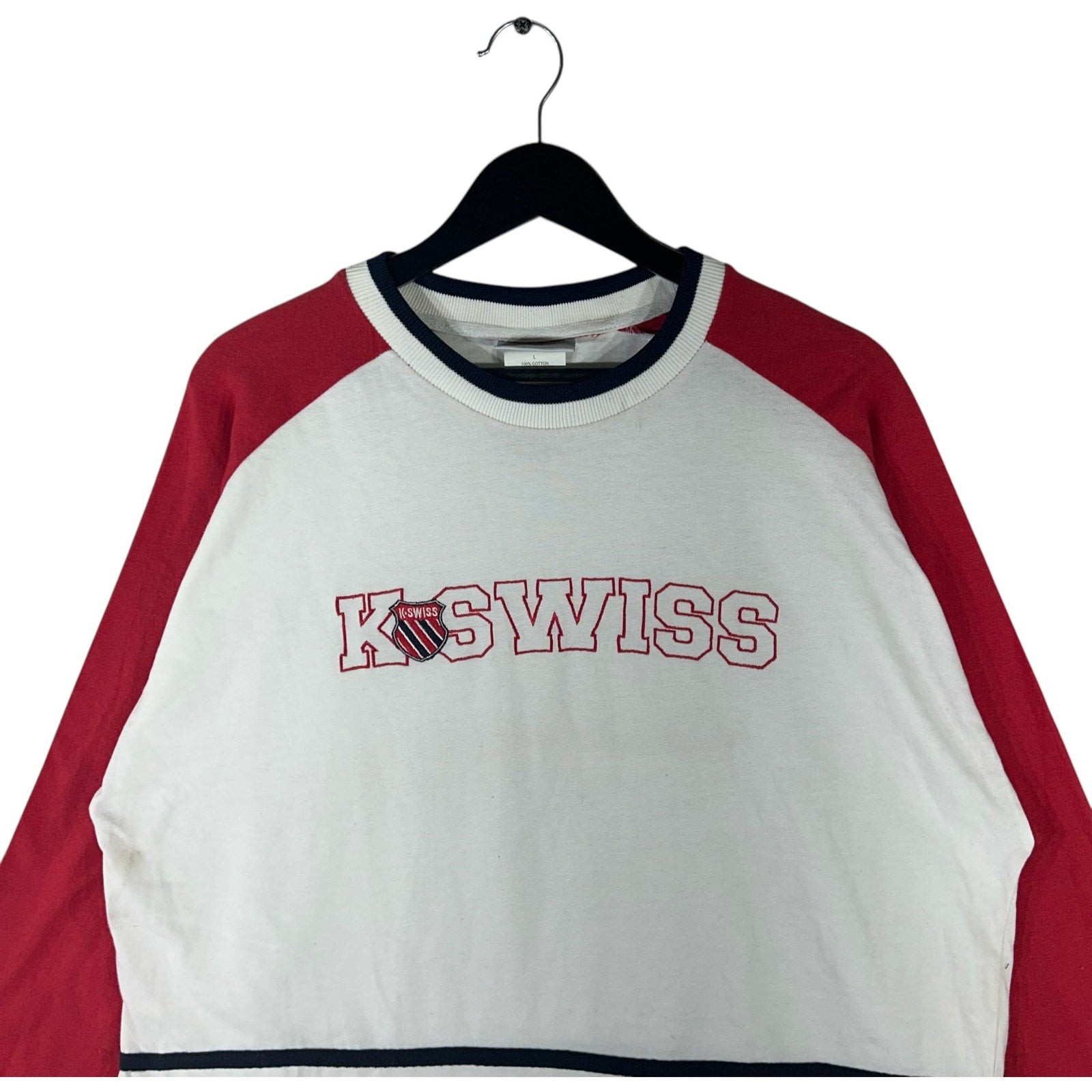 Collection of K-Swiss Striped Long Sleeve in a gallery layout