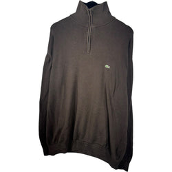 Collection of Lacoste 1/4 Zip Sweatshirt in a gallery layout