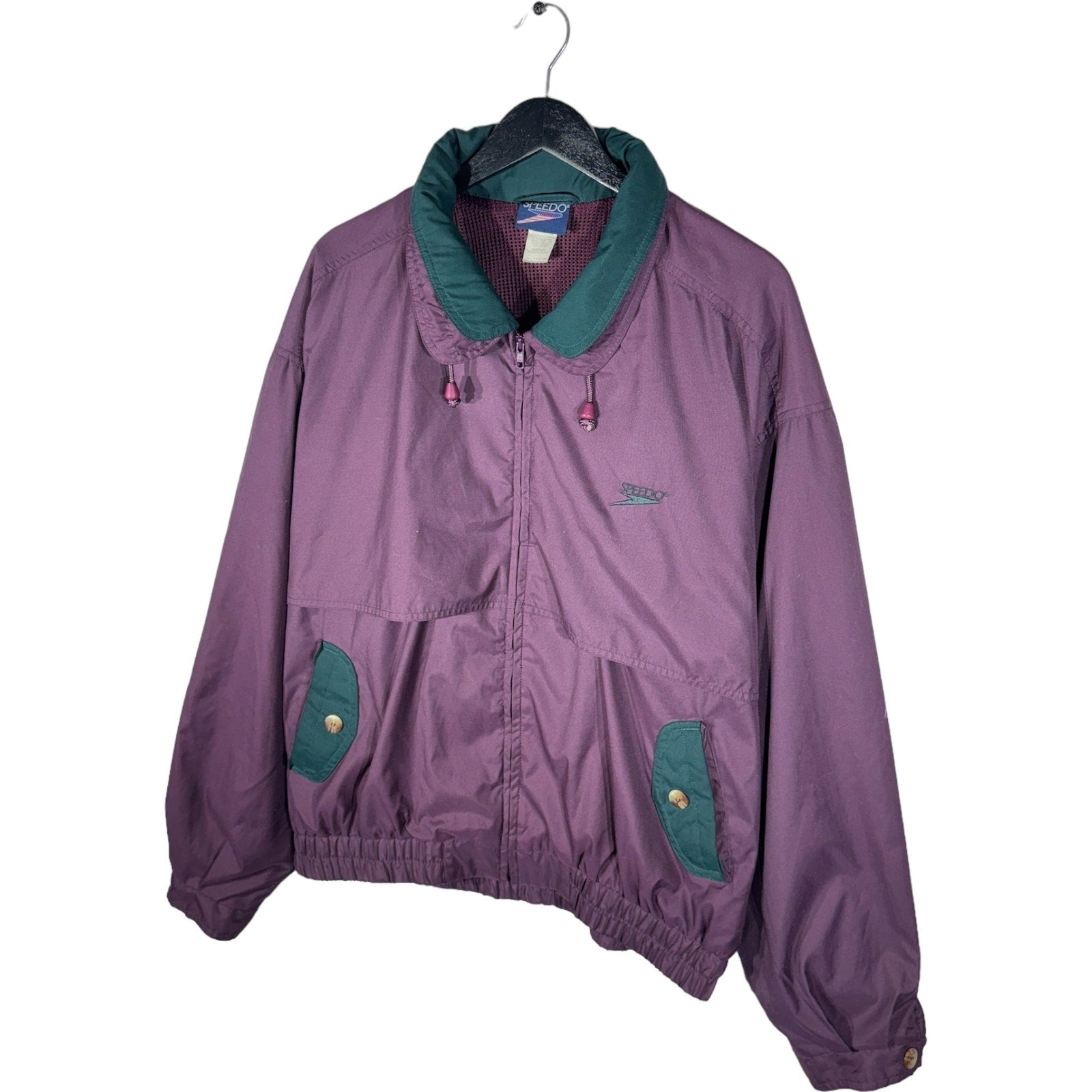 Collection of Vintage Speedo Full Zip Light Jacket in a gallery layout