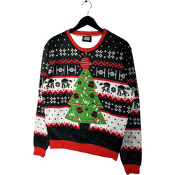 Collection of Star Wars Ugly Christmas Sweater Style Crewneck in a gallery layout