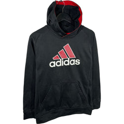 Collection of Adidas Embroidered Logo Pullover Hoodie in a gallery layout