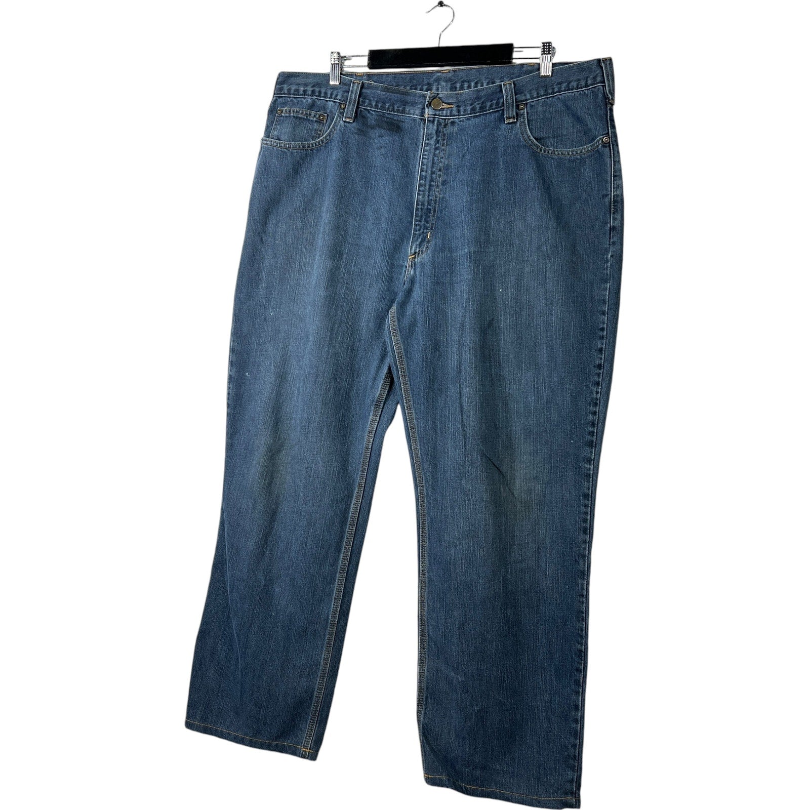 Collection of Carhartt Denim Straight Leg Jeans in a gallery layout
