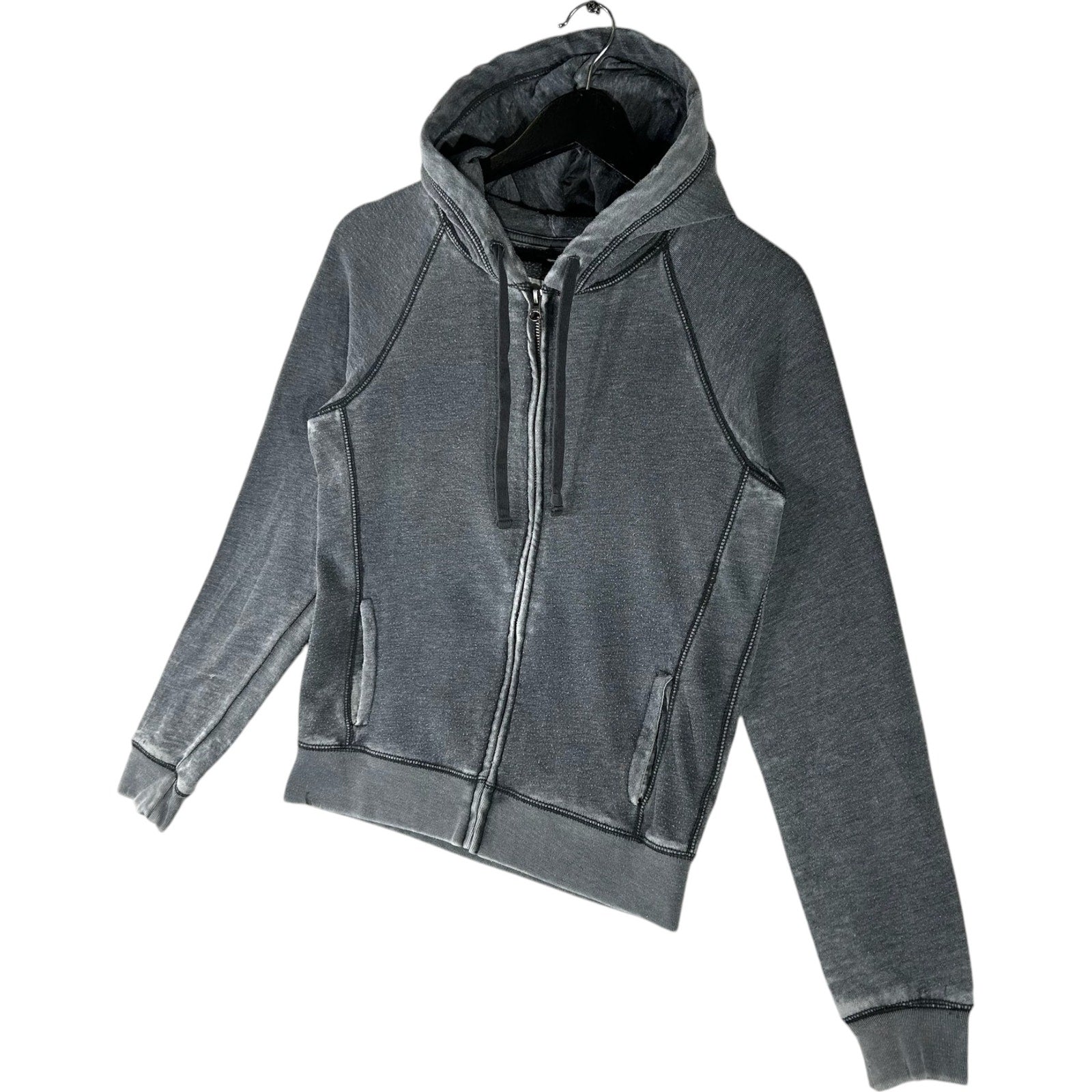Collection of Women's Aeropostale Blank Full Zip Hoodie in a gallery layout