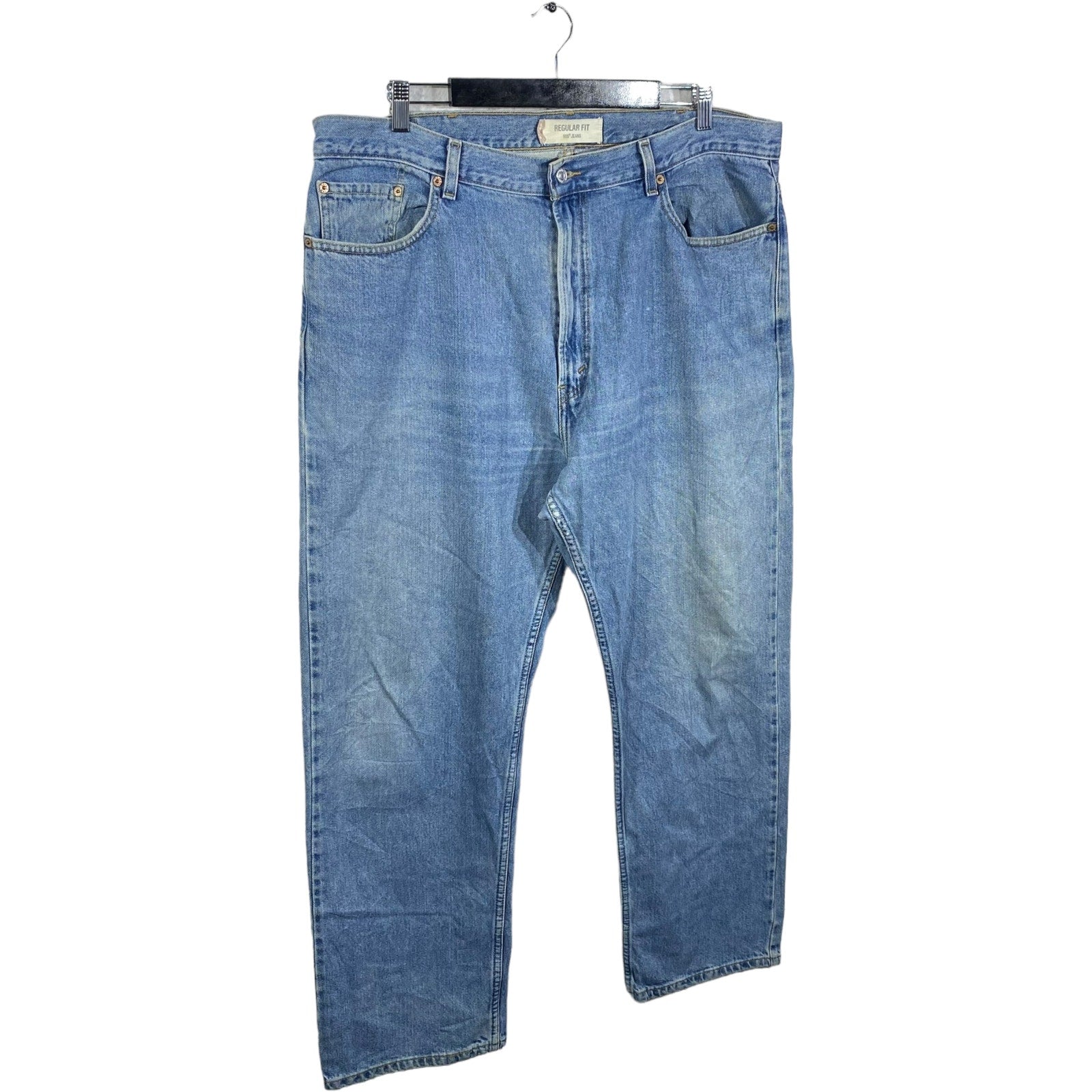 Collection of Levis Denim Straight Leg Jeans 40x29 in a gallery layout