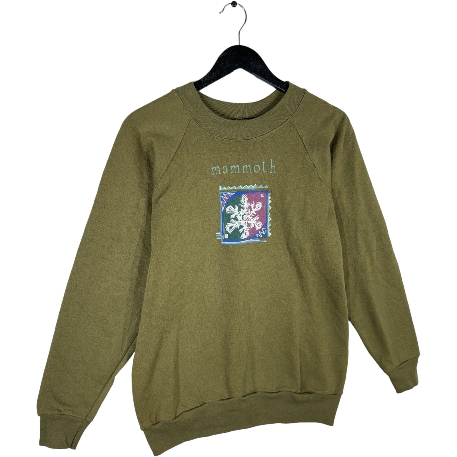 Collection of Vintage Mammoth Snowflake Nature Crewneck in a gallery layout