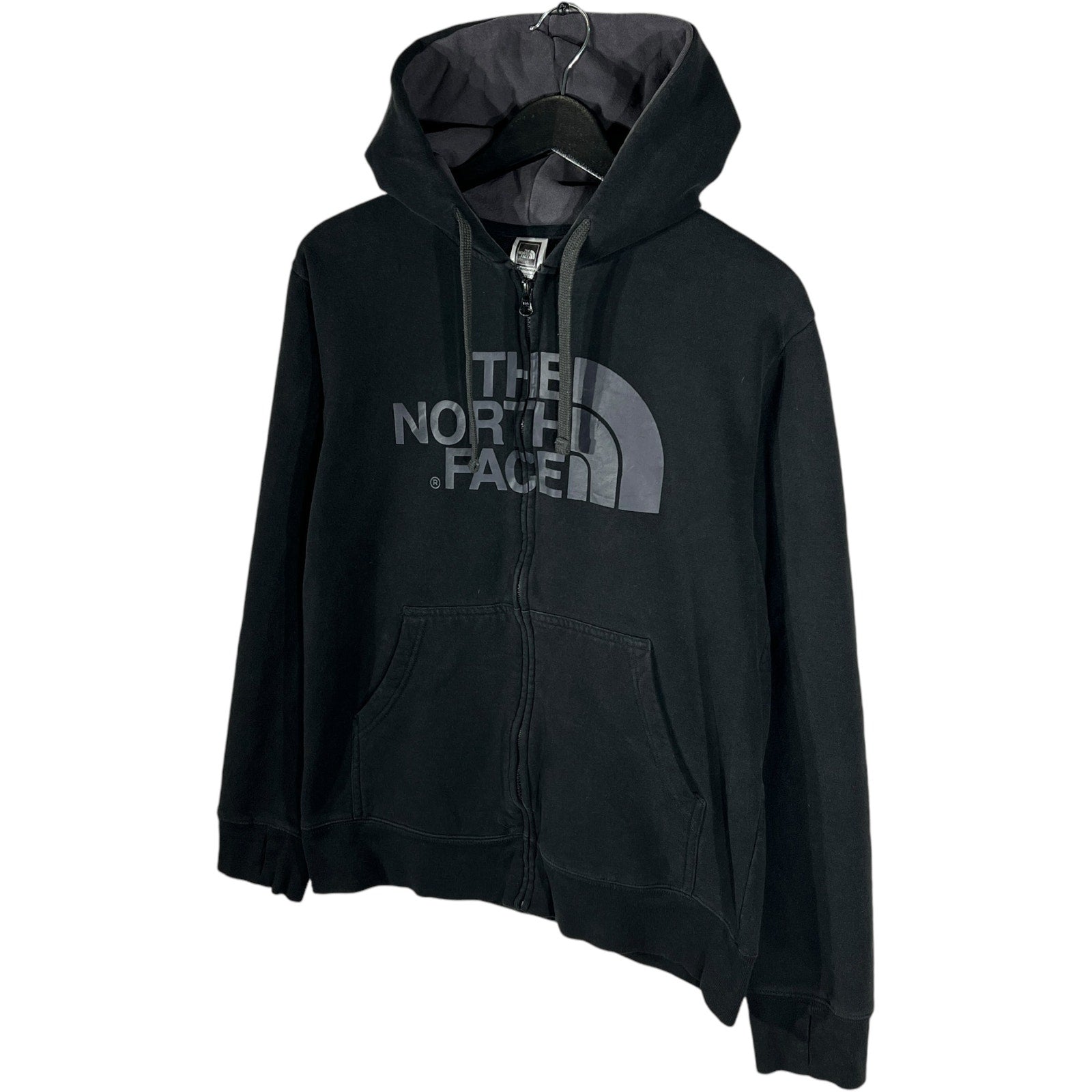 Collection of The North Face Logo Full Zip Hoodie in a gallery layout