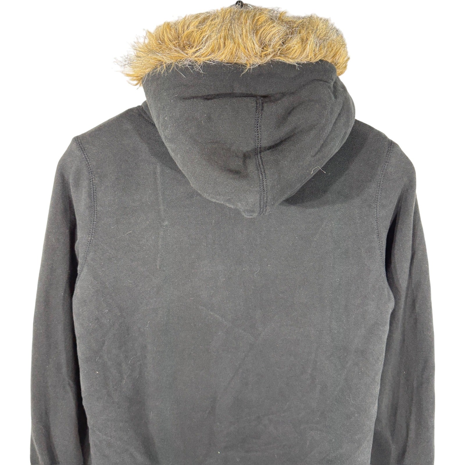 Collection of American Eagle Fur Hoodie in a gallery layout