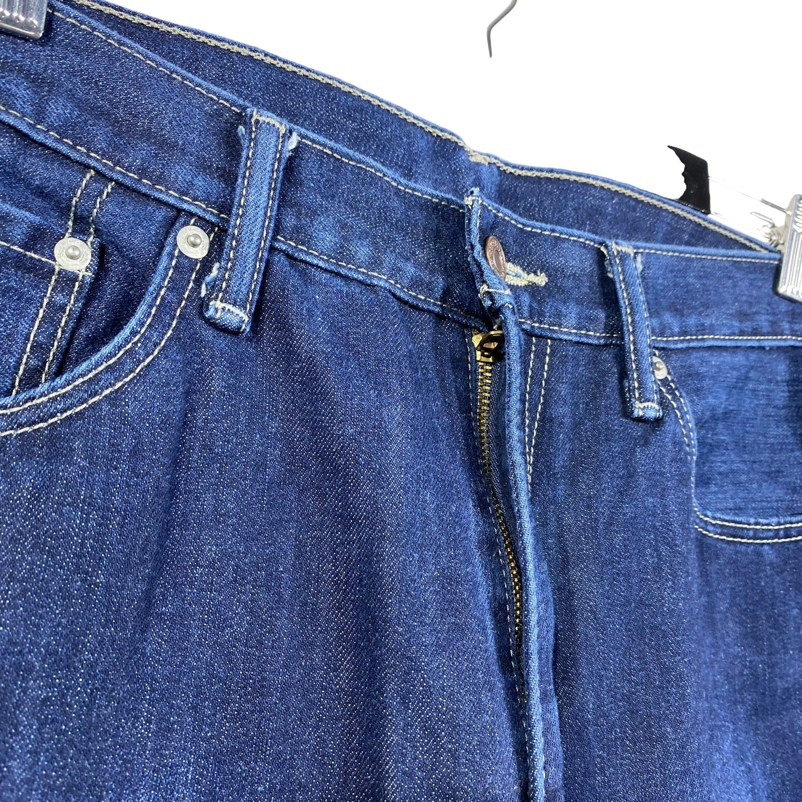 Collection of Levi's 511 Straight Leg Denim Jeans 36 x 32 in a gallery layout