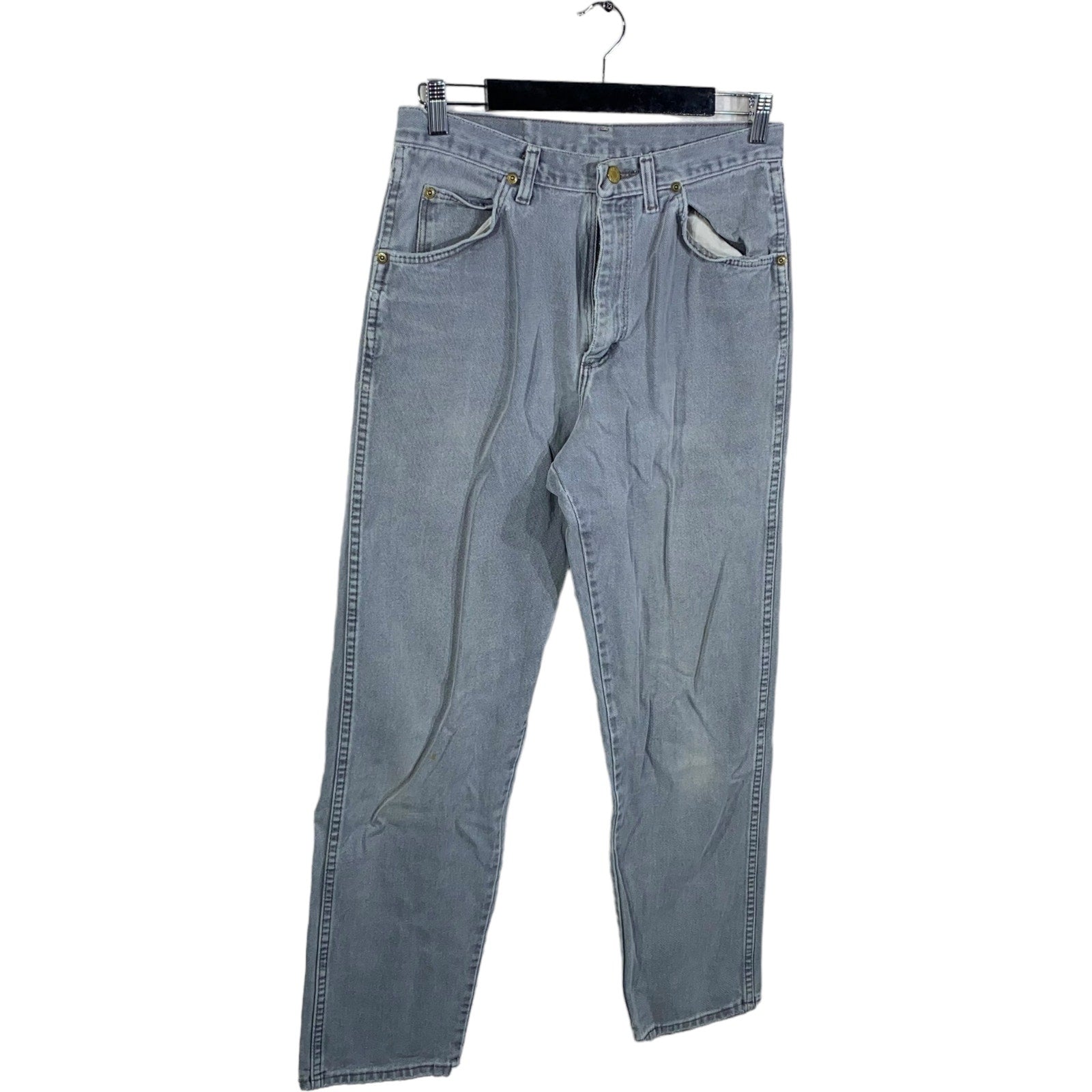 Collection of Wrangler Zip Fly Straight Leg Denim Pants in a gallery layout