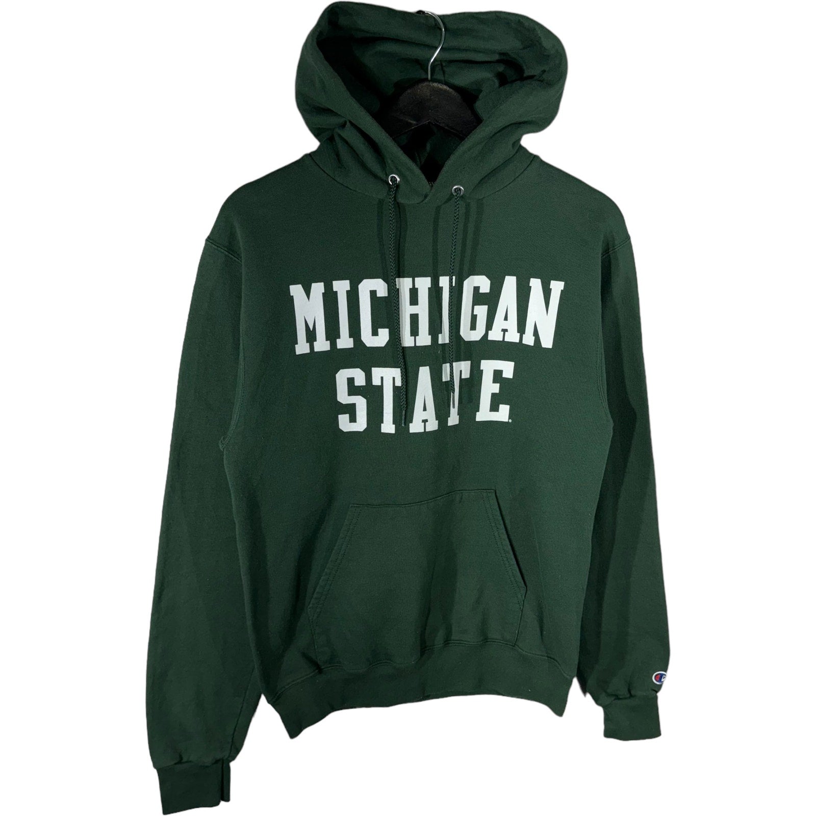 Collection of Champion Michigan State  University Spellout Hoodie in a gallery layout