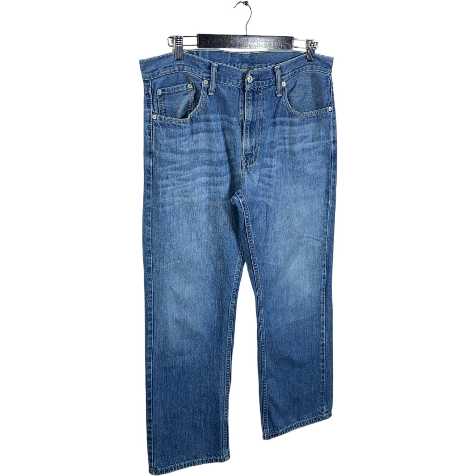 Collection of Levi's 559 Denim Straight Leg Jeans 36 x 30 in a gallery layout