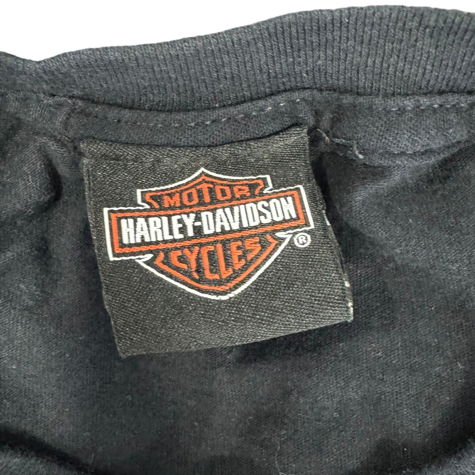 Collection of Harley Davidson Barb's H-D Mount Ephraim NJ Souvenir Tee in a gallery layout