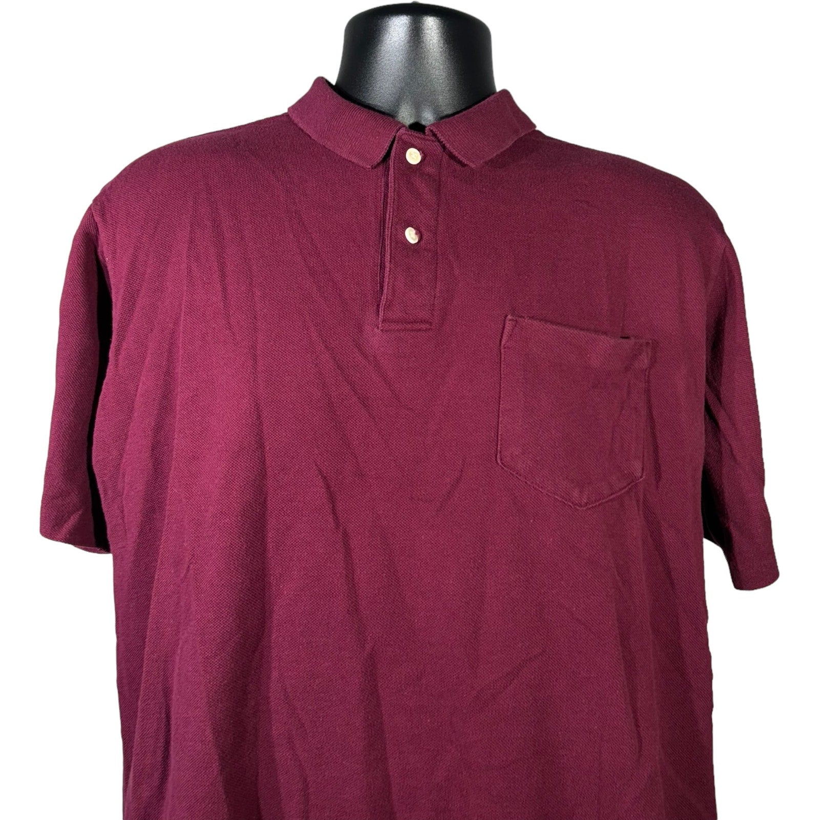 Collection of Vintage Land's End Short Sleeve Polo in a gallery layout