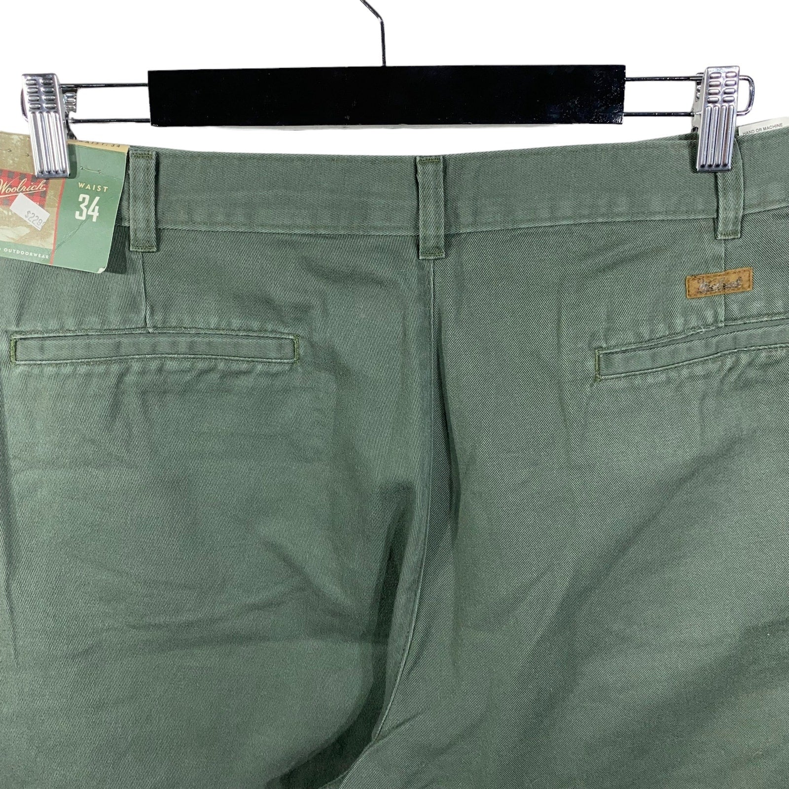 Collection of NWT Woolrich Chino Shorts 34 in a gallery layout