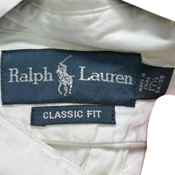 Collection of Ralph Lauren Classic Fit Long Sleeve Button Down Dress Shirt in a gallery layout