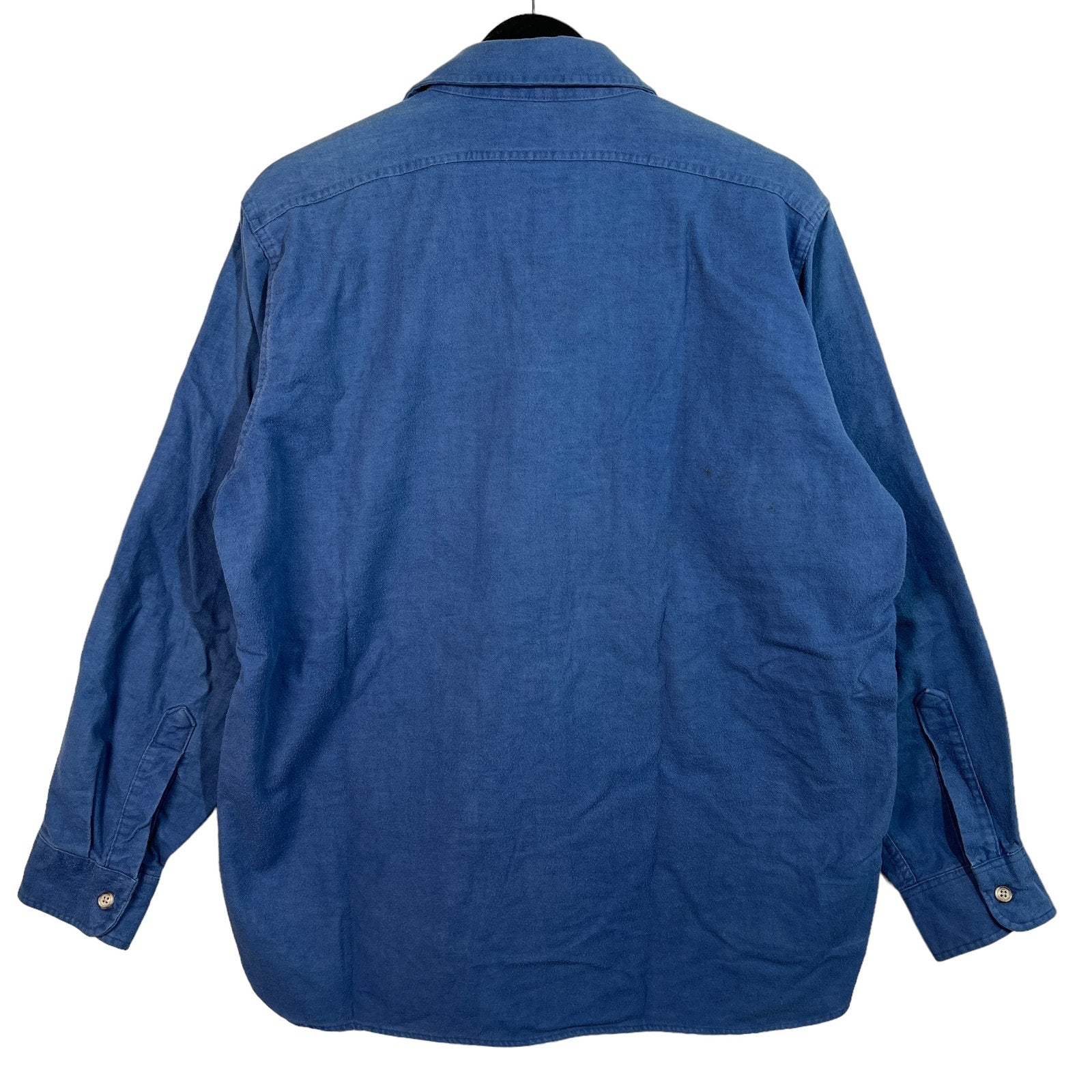 Collection of Vintage Woolrich Chamois Cotton Button Up Flannel 90s in a gallery layout