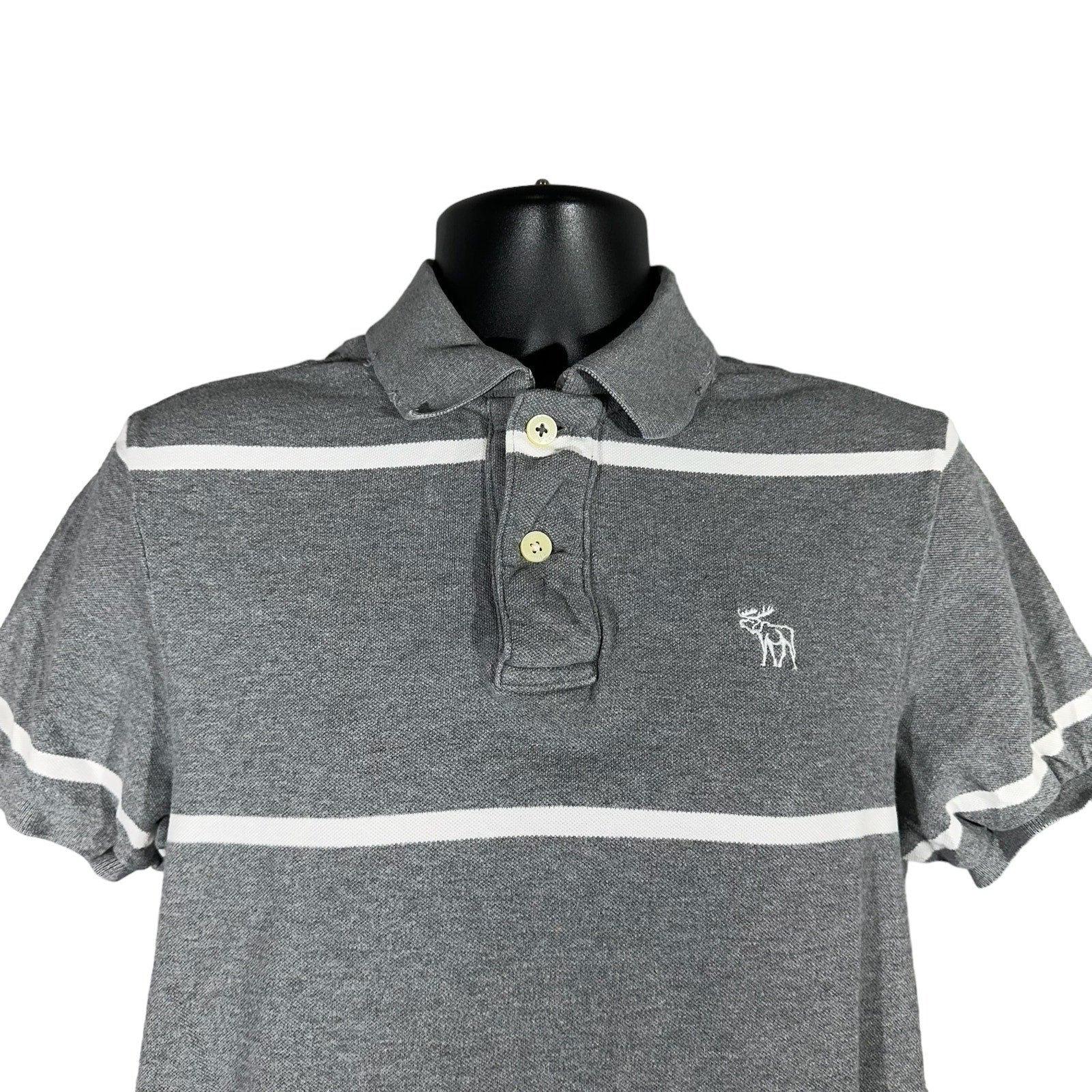 Collection of Abercrombie & Fitch Muscle Fit Polo in a gallery layout