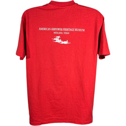 Collection of Vintage American Air Power "Lest We Forget" Museum Souvenir Tee in a gallery layout