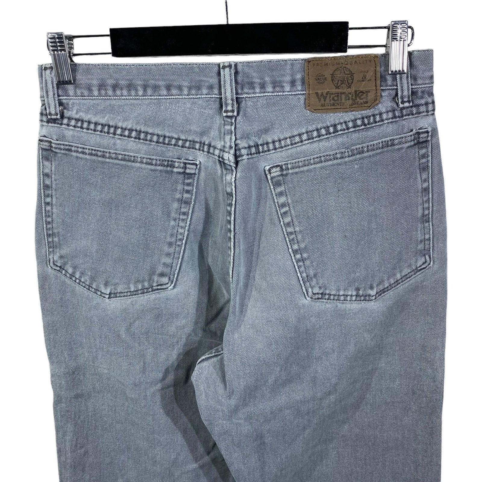 Collection of Wrangler Zip Fly Straight Leg Denim Pants in a gallery layout